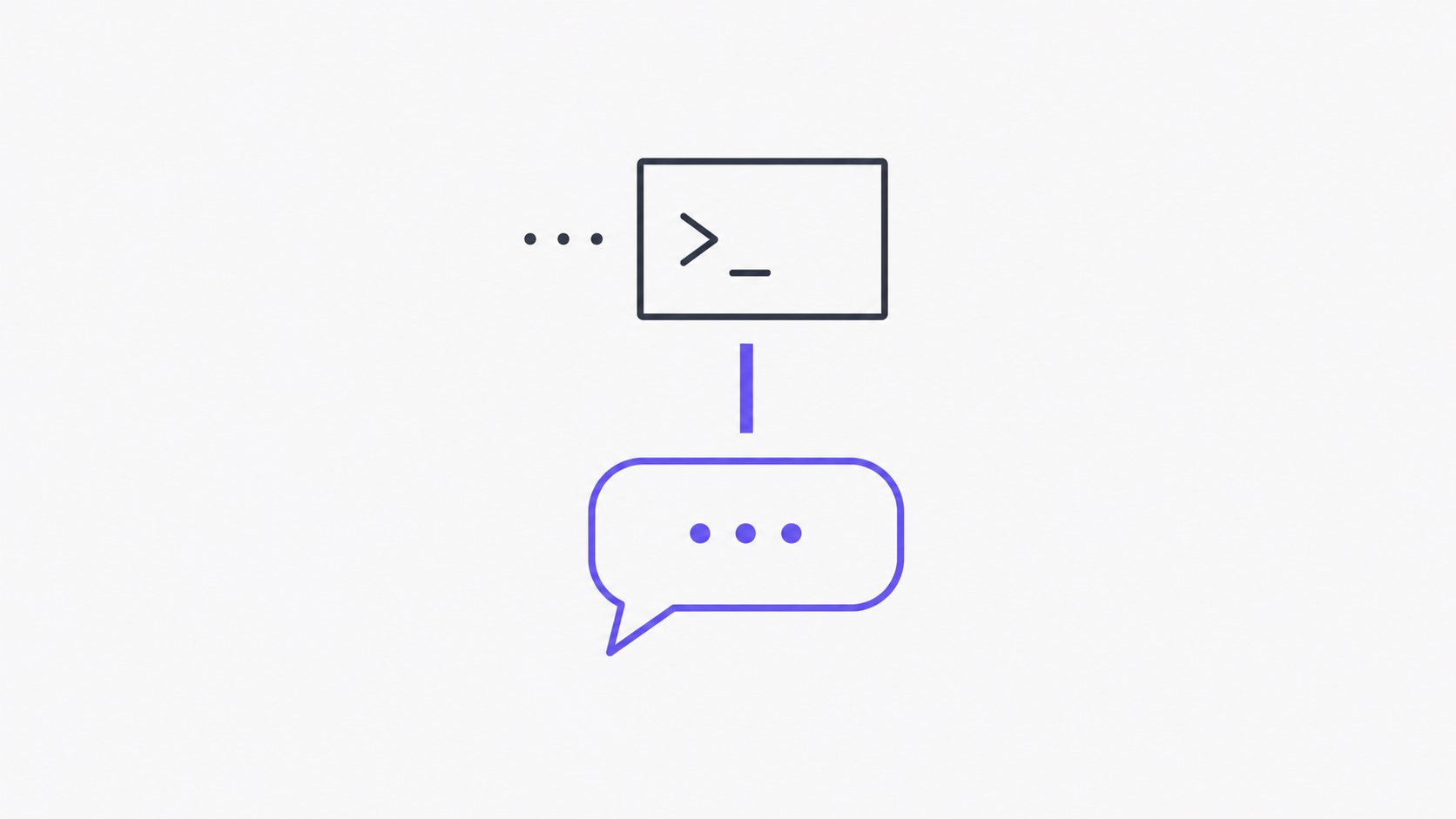 Editorial illustration of a developer vibecoding a marketing site through Claude and an EmDash MCP connection.