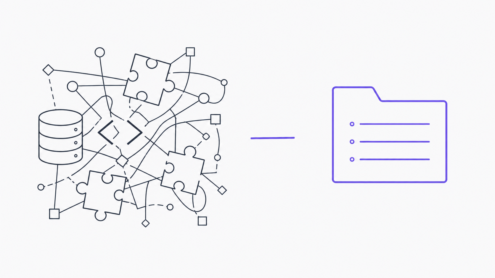 Editorial illustration of a WordPress site transforming into an EmDash + Astro stack.